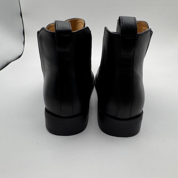 Nisolo Womens 8 Everyday Chelsea Boots Black Leather Pointed Toe Water Resistant - Picture 5 of 9